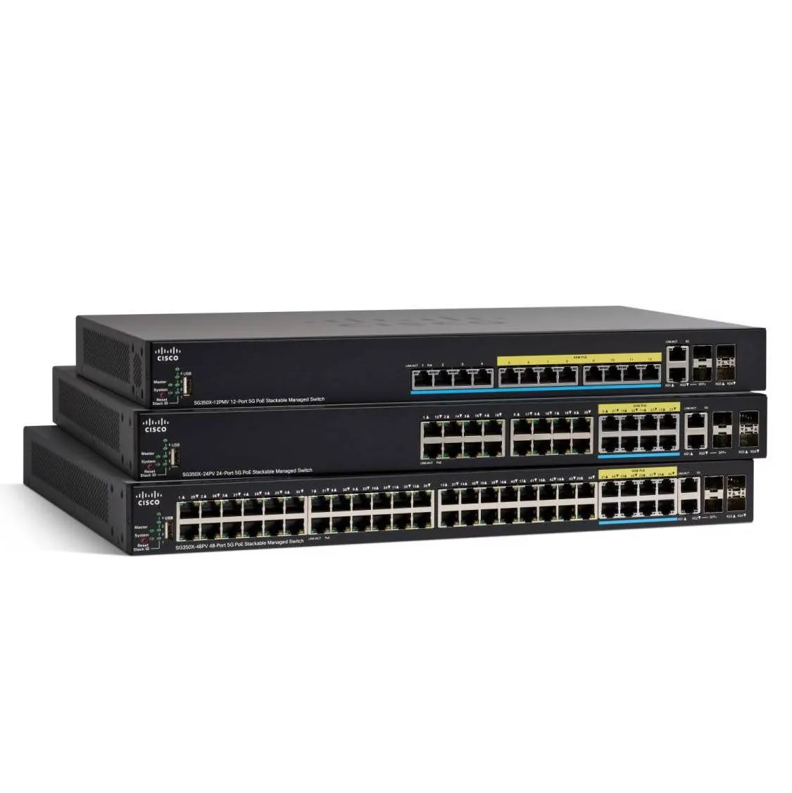 Cisco Small Business SG350X Series Stackable Managed Switches