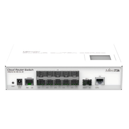 روتر سوئیچ میکروتیک مدل CRS212-1G-10S-1S+IN