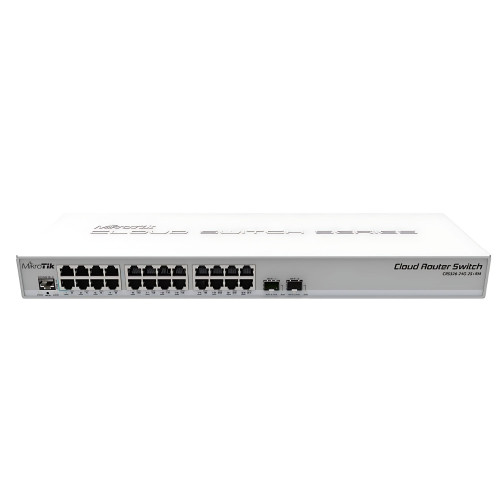 روتر سوئیچ میکروتیک مدل CRS226-24G-2S+RM