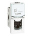 کیستون شبکه 1 ماژول باریک لگراند Cat6 UTP 076561